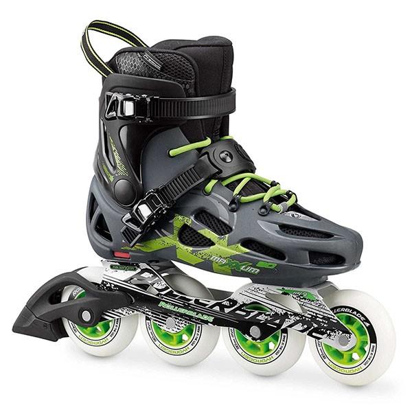 ローラーブレード Rollerblade インラインスケート ブーツ Maxxum 90 Anthracite Green Roll025 World Style 通販 Yahoo ショッピング