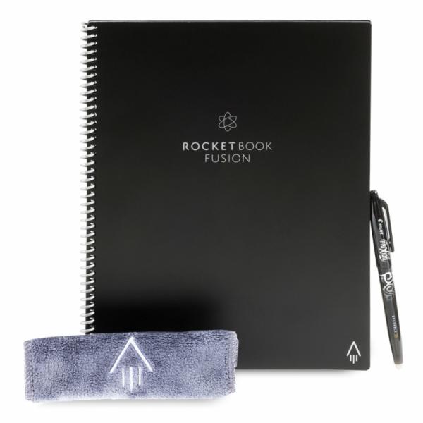・サイズ: 2サイズノートサイズ：21.5cm×27.5cm 手帳サイス：15.5×22.5cm・色: ブラック・Rocketbook Fusionは異なる7種類、全42P（ページ）から構成。これ1冊あれば、スケジュールからタスク管理、仕事...