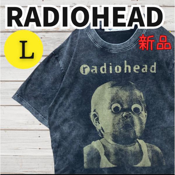 レディオヘッドRadiohead海外バンドTシャツ新品未使用2778L : WORLD