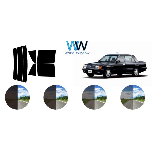 トヨタセダン車 リアスモークパネル worldwindow_fa2086