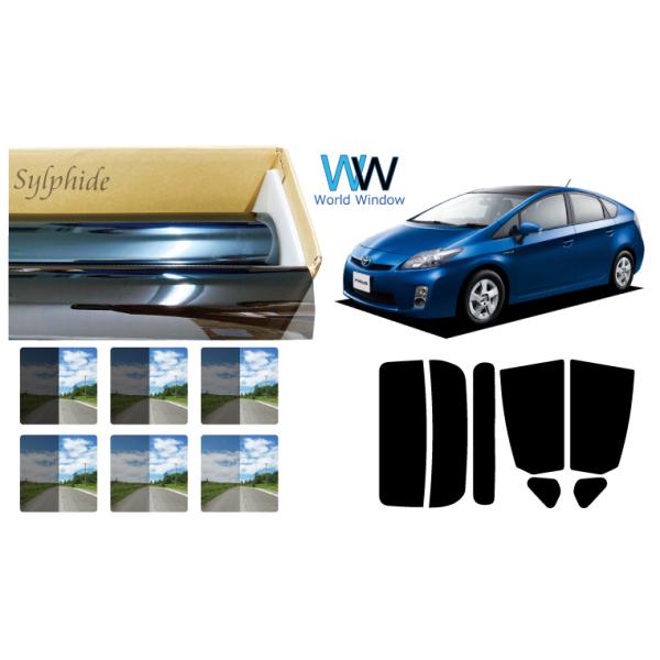 ゆち品　30プリウススモークフィルム worldwindow_fa2225-syl