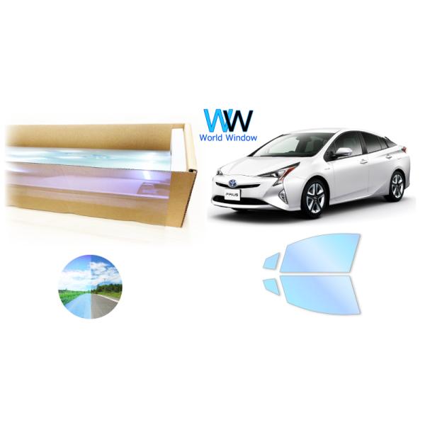 オーロラ 遮熱フィルム (ピュアゴースト88) トヨタ プリウス (50系 ...