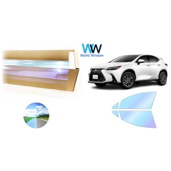 ピュアゴーストプレミアム90 遮熱フィルム レクサス(LEXUS) NX (20系) カット済みカーフィルム フロントドアセット用
