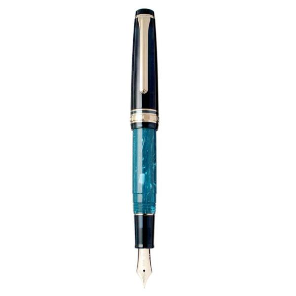 セーラー万年筆 ランコントル ブルーシエル 14K 中細 (MF)11-2230 Amazon.co.jp: セーラー万年筆 万年筆 ランコントル 中細 ブルー