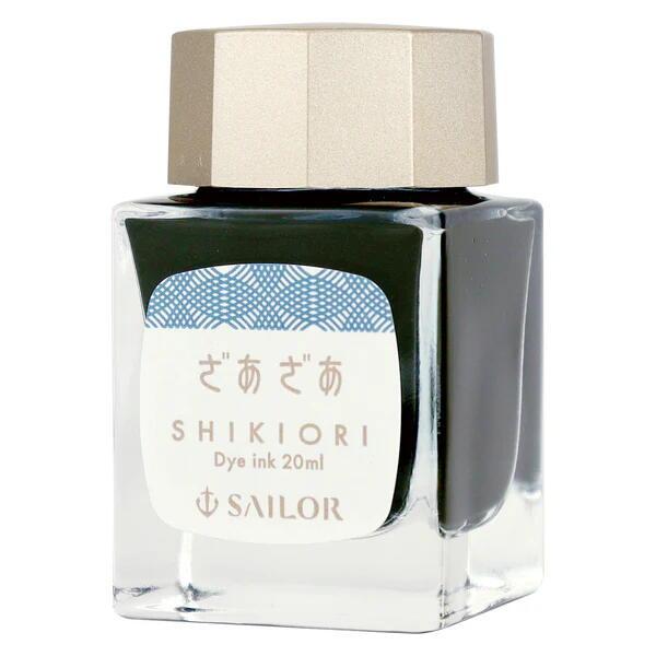 SHIKIORI セーラー万年筆 四季織 雨音 万年筆用ボトルインク ざあざあ