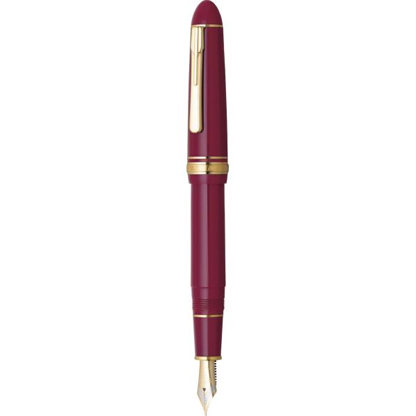 PLATINUM プラチナ 万年筆 プレジデント レッド軸 UEF 18k プラチナ万年筆 PLATINUM PRESIDENT プレジデント #10 ワインレッド