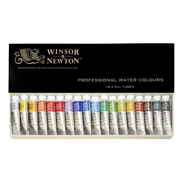 W&amp;N �E�B���U�[&amp;�j���[�g�� �v���t�F�b�V���i�� �E�H�[�^�[�J���[ PWC 5ml �`���[�u 18�F�Z�b�g 18809818