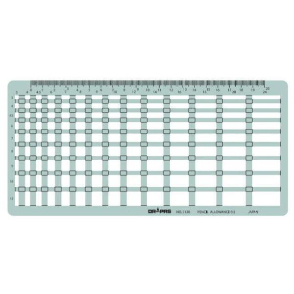 ドラパス テンプレート E120 長方形定規 31120 bme6fzu DRAPAS ドラパス テンプレート E型 長方形定規 No.31-E120 : Office