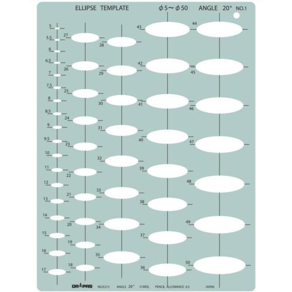 DRAPAS hpX ev[g E^ ȉ~K 20° No.1 No.31-E213