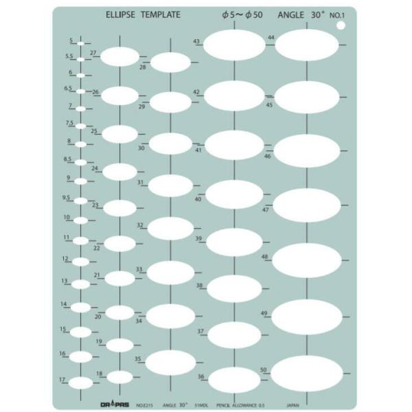 DRAPAS hpX ev[g E^ ȉ~K 30° No.1 No.31-E215