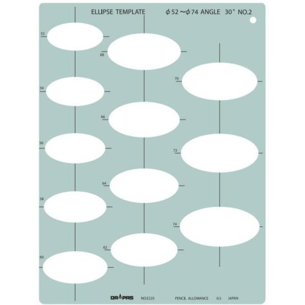 DRAPAS hpX ev[g E^ ȉ~K 30° No.2 No.31-E225