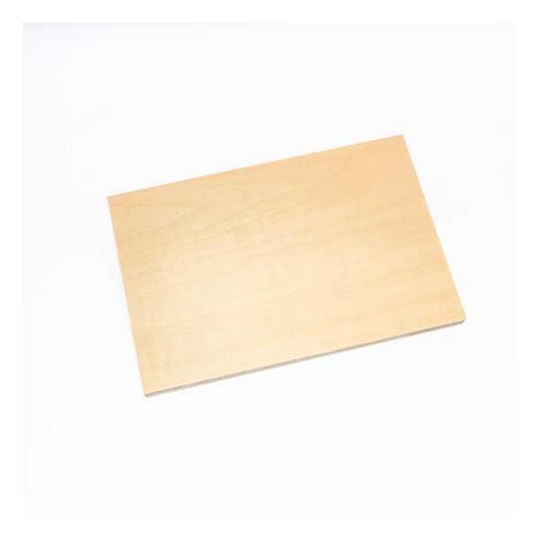 版木（シナ合板） ハガキ判ホルベインの版木は、朴板とシナベニヤ板があります。朴の一枚板（無垢板）と、薄い木の板を重ね合わせた合板（ベニヤ板）の違いですが、無垢板では桜や朴、桂、梨などの広葉樹種の木材が向いているとされます。ベニヤ板では9mm...