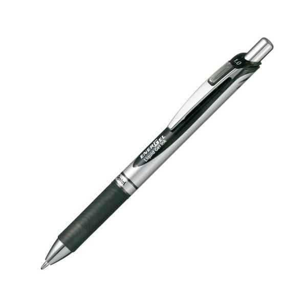 Pentel ぺんてる　ボールペンエナージェル　ボールペン10本セット ぺんてる ノック式 エナージェル BL80-A [黒] (ボールペン) 価格比較