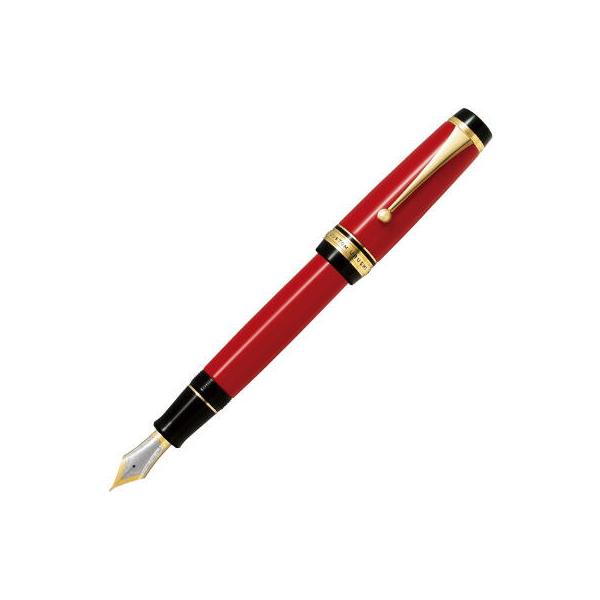 PILOT パイロット 万年筆 カスタム URUSHI 朱 中細字 officejapan_fkv-88sr-r-b