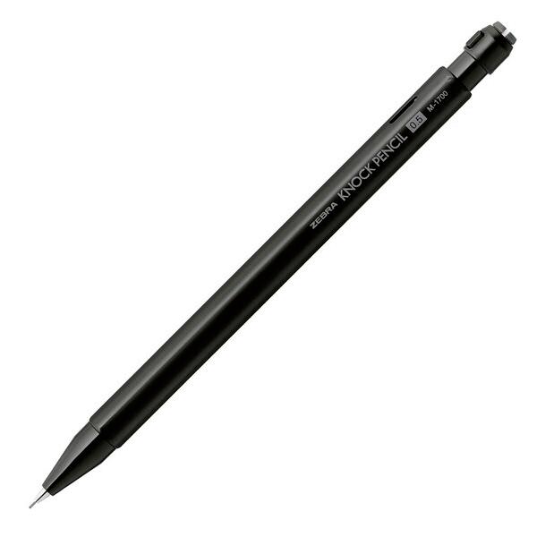 ゼブラ シャープペン ノックペンシル M-1700 ブラック MA117-BK