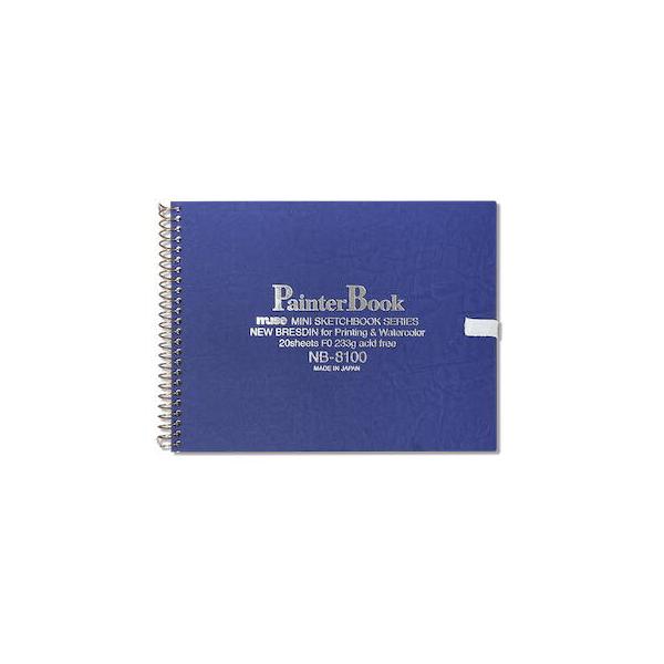 ミューズ ペインターブック ニューブレダン F0サイズ NB-8100 5冊入