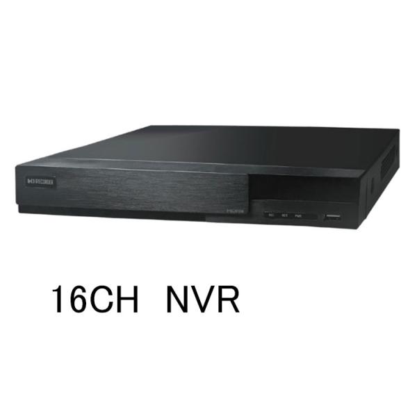 16ch　POE内蔵ネットワークビデオレコーダー　NVR-POEK16-2TB　2TB-HDD搭載　マザーツール
