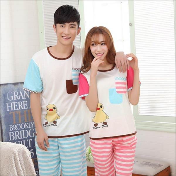 パジャマ ルームウェア 部屋着 夏 レディース メンズ 夏 ペアパジャマ ペアルック カップル 上下セット 寝巻き 寝間着 セットアップ 半袖 ナイト ウェア F 424 F 424 Woyoj 通販 Yahoo ショッピング