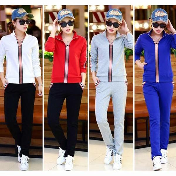 ジャージ上下 レディース スウェット上下 セットアップ 長袖 スエット スポーツウェア スポーツウエア 上下セット ルームウェア 部屋着 パジャマ F 697 F 697 Woyoj 通販 Yahoo ショッピング