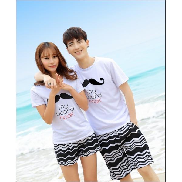 ペアルック カップル Tシャツ ハーフパンツ 2点セット セットアップ レディース メンズ ペアパジャマ ルームウェア ペアルック 海 上下セット 夏 夏服 F 711 Buyee 日本代购平台 产品购物网站大全 Buyee一站式代购 Bot Online