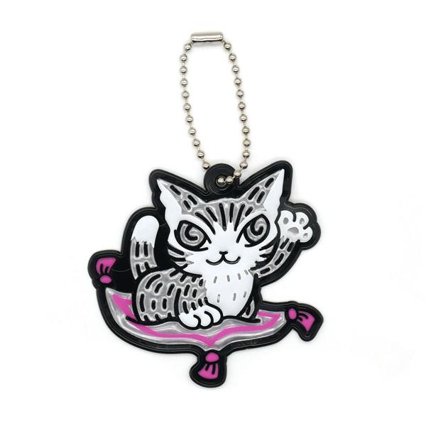 わちふぃーるど（WachiField） リフレクターキーホルダー 絨毯・銀