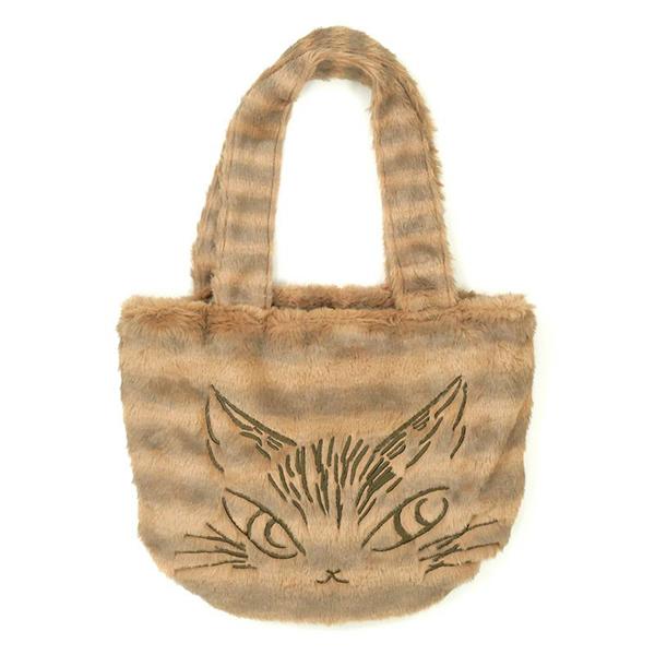 わちふぃーるど 猫のダヤン モコモコトートバッグ ダヤン・わち