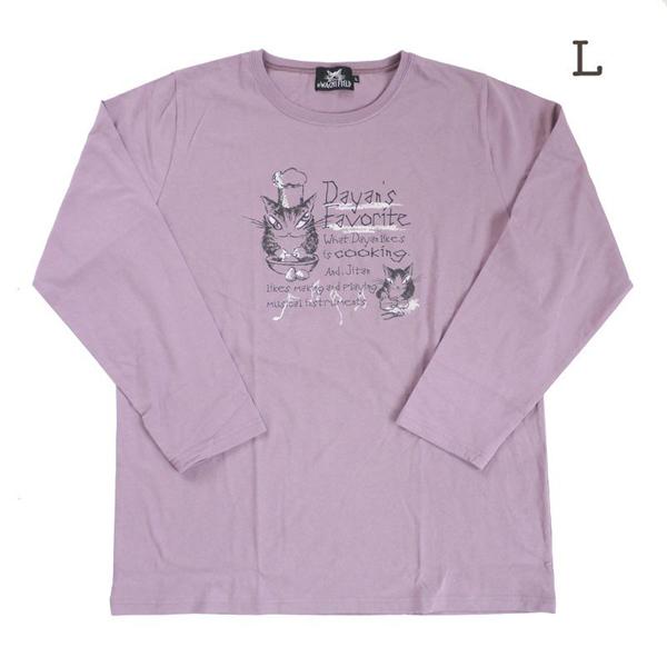 長袖T L お気に入り メルロー わちふぃーるど ダヤン Tシャツ : わち  