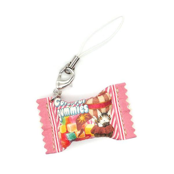 わちふぃーるど（WachiField） キャンディ引手ストラップ ピンク わち