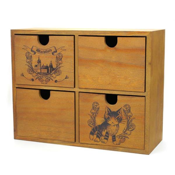 木製ミニ引き出し シギショアラ わちふぃーるどダヤン/ダヤン