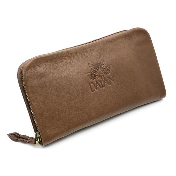 わちふぃーるど　やわらか長財布　こげ茶 わちふぃーるど（WachiField） やわらかD長財布 こげ茶 ダヤン 財布