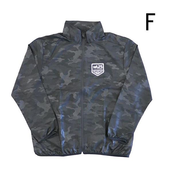 マイクロTWブルゾン F ロゴ 黒系 わちふぃーるど ダヤン ネコ