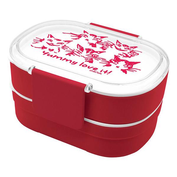 2WAYランチボックス CC・R わちふぃーるど ダヤン ネコグッズ