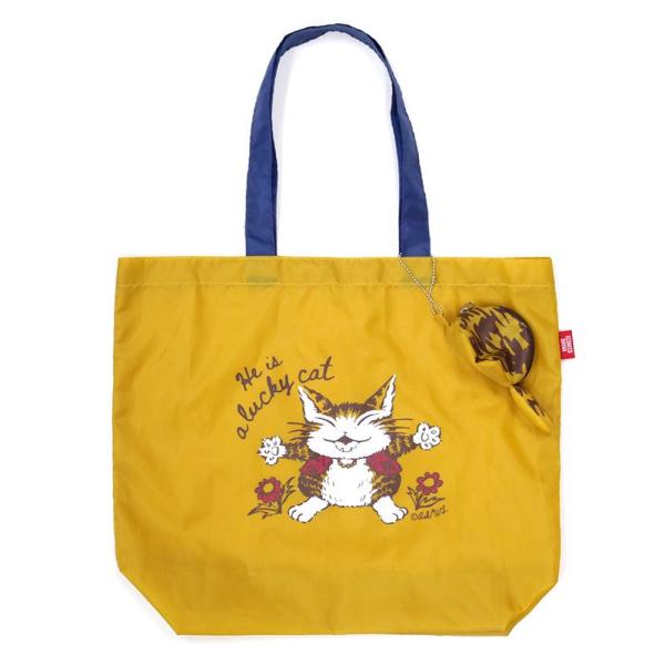 エコネコしっぽトート　うんのいいねこ　 わちふぃーるどダヤン ネコグッズ
