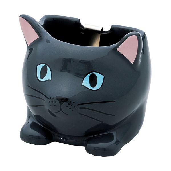 【商品名】 ミニかやり クロ 10.6×9.7×9.9cm(スコティッシュ10.2×9.6×8.5cm) B1009520 【ジャンル・特徴】 かわいいネコのミニかやり [ B1009520 ]