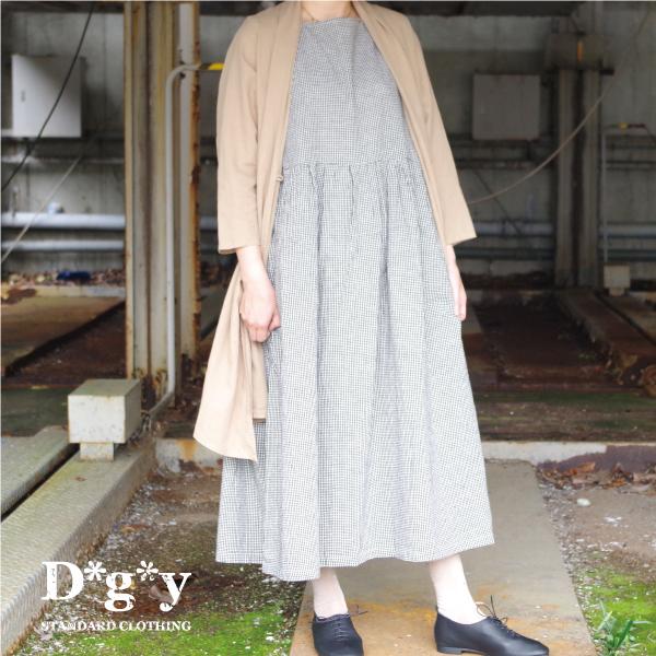 D G Y コットンリネンオックス切り替えノースリーブワンピース D8476 Bgek W Pocket 通販 Yahoo ショッピング