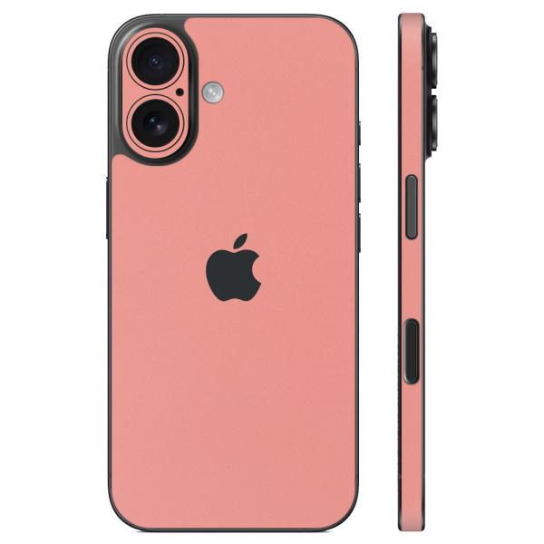 【新品】SUTI PhoneBack｜iPhone16Pro用｜サドルブラウン Apple iPhone16 / 16 Pro Plus Max 16e スキンシール 背面 側面