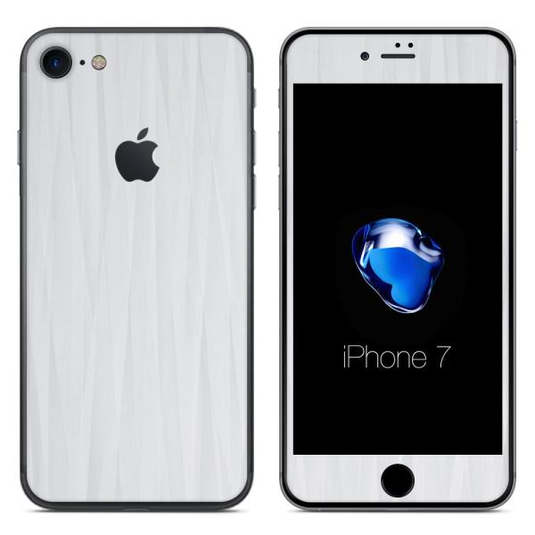 Iphone7 スキンシール 前面 背面タイプ シール ケース カバー 保護 フィルム Wraplus 選べる31色 ホワイトアブストラクト 671 Wraplus Online Store 通販 Yahoo ショッピング