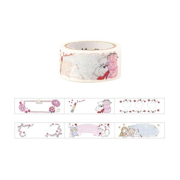 マスキングテープ Mark S マークス 水性ペンで書けるマスキングテープ ミシン目入り 手帳デコ タイトル柄 ガーリー Mst Fa10 E シモジマラッピング倶楽部 通販 Paypayモール