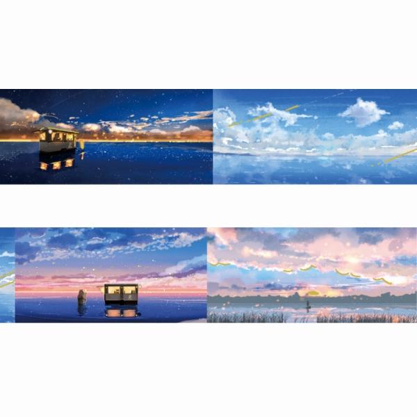 イラストレーター桜田千尋さんが描く「満月珈琲店」デザインの金箔入りマスキングテープです。●サイズ：20mm×5m●金箔入り【注意事項】再剥離性が特長のテープですので、強力に接着したい、しっかり封緘したい、といった用途には向きません。あらかじ...