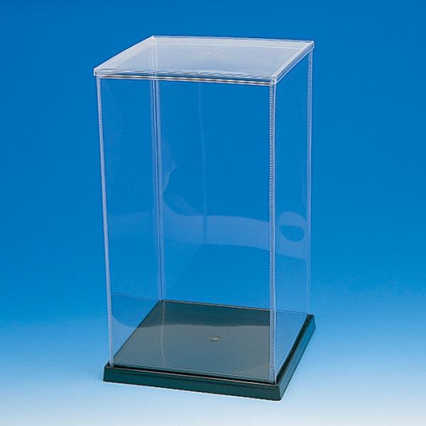 透明感抜群！組立式コレクションケースです♪立体物のディスプレイに最適な組み立て式の透明ケースです。側面を底の溝にはめ込んで、フタをかぶせるだけなので組み立ても簡単！フィギュアケース、人形ケースとして使用するのにピッタリ♪●入り数：1枚●サイ...