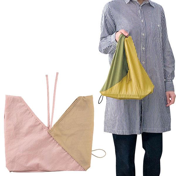 DECOLE（デコレ） 片寄らないエコバッグ 買い物バッグ sakura サクラ