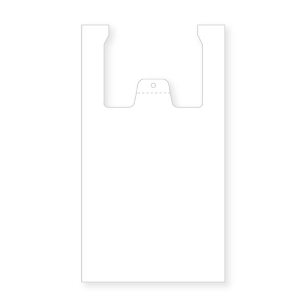 省資源化の薄口タイプのレジ袋です。持ち手を工夫しクワガタにすることで、袋の強度を高めています。また袋の底を破れにくくするアーチシール加工を施しています。乳白色。東日本45号／西日本45号に準じた規格となりますが、サイズは若干異なりますのでご...