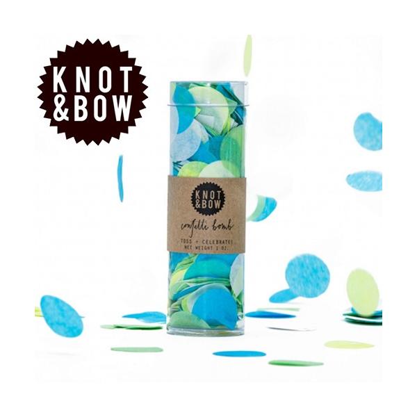 ���ʌ�������I �R���t�F�b�e�B KNOT &amp; BOW  �J���t��������  BLUE BOMB