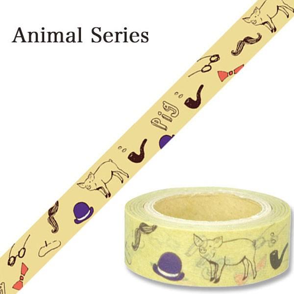 }XLOe[v  O[tbV GreenFlash Animal Series u^ GF-335 15mm×10m lR|XΉ