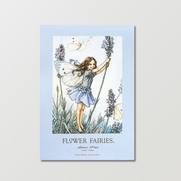 レター グリーンフラッシュ GreenFlash FLOWER FAIRIES レターパッド Lavender FF-157