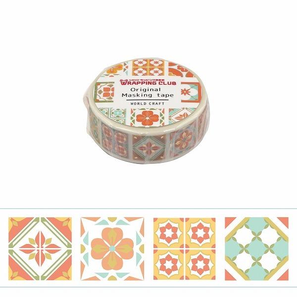 �}�X�L���O�e�[�v ���[���h�N���t�g Tiles SMJ-010 15mm×7m