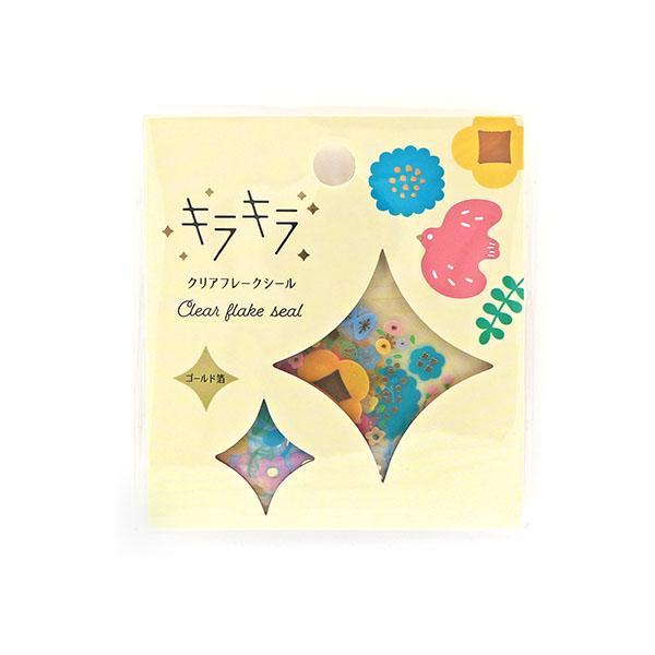 WORLD CRAFT（ワールドクラフト） フレークシール キラキラクリア