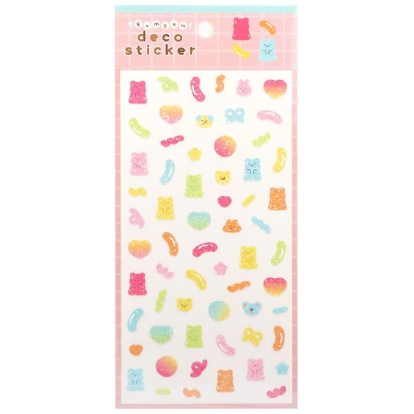 kemio メタルフラワーグラス + ステッカーシート アランジステッカー - ARANZINET ONLINESHOP - アランジネット