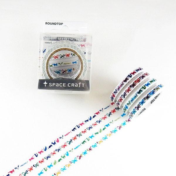 }XLOe[v ROUND TOP ۓVY Ehgbv space craft Xy[XNtg cute4 5mm×7m×4 SC-MK-074
