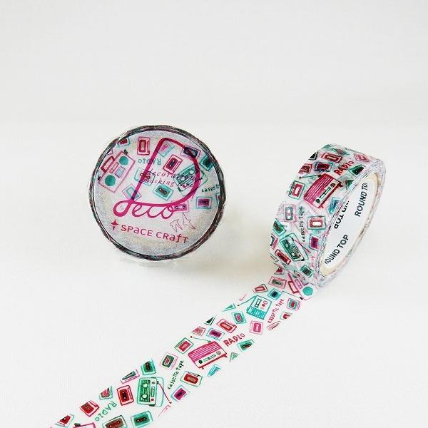 }XLOe[v ROUND TOP ۓVY SPACE CRAFT ┓ WIƃJZbge[v 15mm×8m SC-MK-081